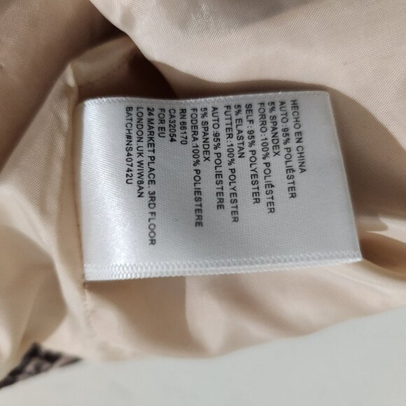 Urban Outfitters Mini Skirt Snakeskin Print XS - Picture 8 of 9